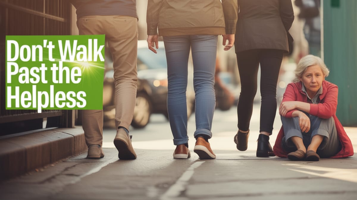 Day 5 - Walk with Jesus, Help the Wounded