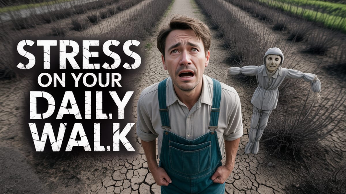 Stress in Your Garden: When Stress Breaks Your Walk with God
