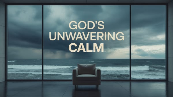 God's Presence, Sitting with God